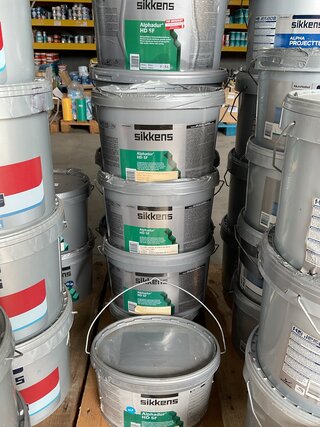 9x Emmer Sikkens alphadur HD SF