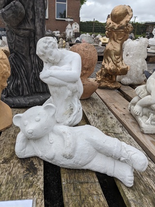 9x Tuinbeeld  divers