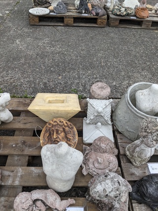 9x Tuinbeeld  divers