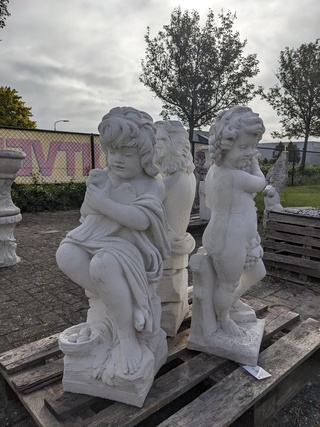 Beelden set drie-gratiën