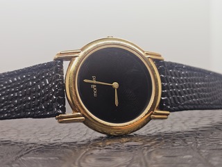Monnard Swiss horloge – Gold/Black Dresswatch