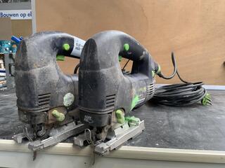 2x Decoupeerzaagmachine, Festool, PSB300EQ