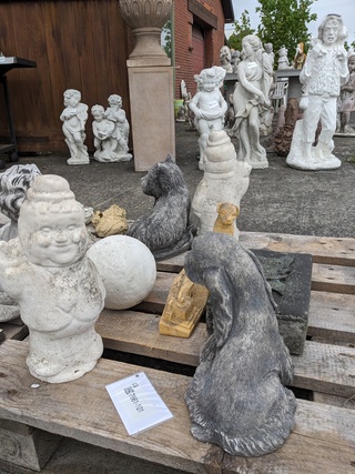 7x Tuinbeeld  divers