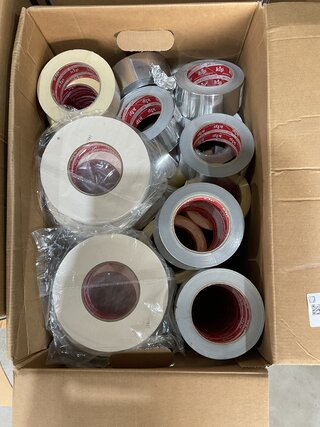 4x Doos diverse soorten kip tape