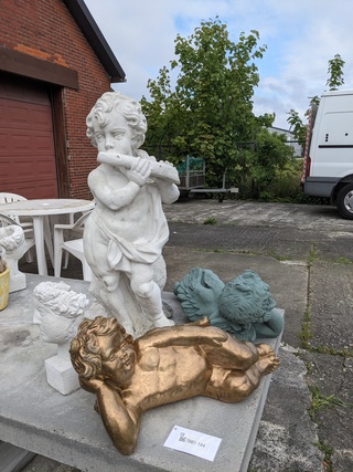 5x Tuinbeeld divers