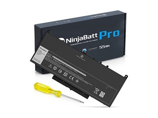 NinjaBatt Pro Battery for Dell Latitud