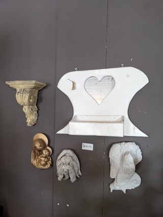 5x Wanddecoratie