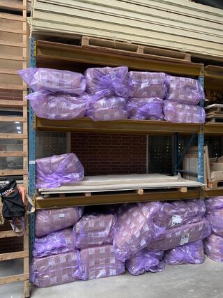 6 Secties Palletstelling