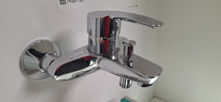 Badthermostaat incl handouche en slang, Grohe, chroom