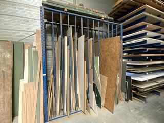 Platenstelling met restplaten