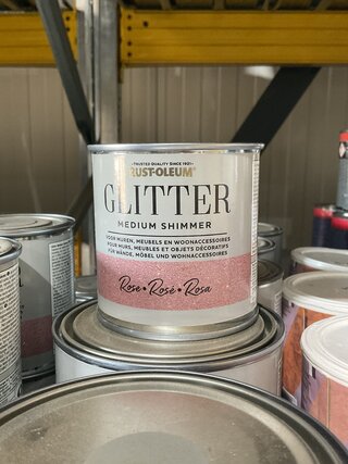 Ca. 16x Rust-oleum glitter diverse kleuren