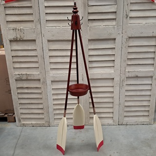 2x Oar Coat Rack