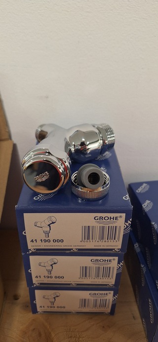 3x Tapkranen, Grohe, chroom