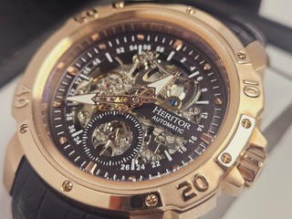 Heritor automatisch herenhorloge – Skeleton