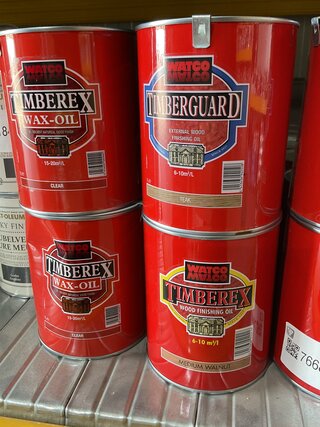 Ca. 21x Diverse Watco timberex oil