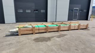 Partij gevelbekleding, O.a. Freefoam