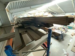 Partij hardhouten latten