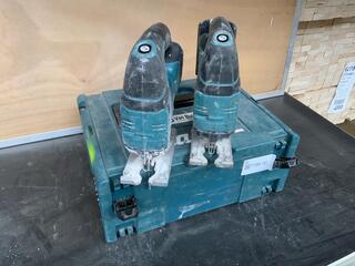 2x Accu Decoupeerzaag, Makita, DJV182, 2019/2020