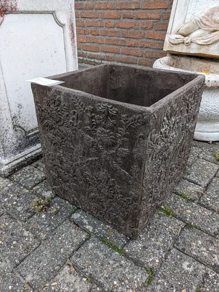 Bloempot brons