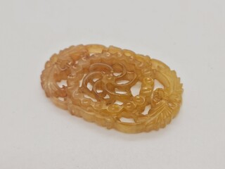 Qing Dynasty – Antieke jade medaillon