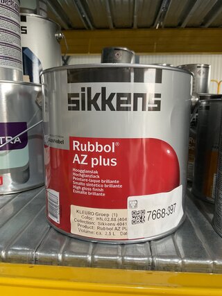 2x Sikkens rubbol AZ