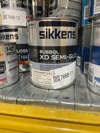 7x Sikkens rubbol XD