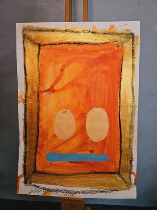 Peter Klashorst – Schilderij gesigneerd
