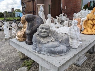 8x Tuinbeeld divers