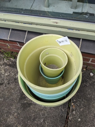 6x Bloempot