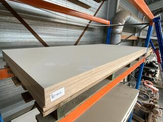 9x Multiplex platen, wit