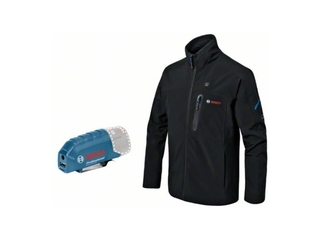 Bosch GHJ 12 + 18V XA draadloze batterij verwarmde jas Zwart 3XL