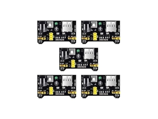 5x ICQUANZX MB102  3,3 V / 5 V  Breadboard Zwart