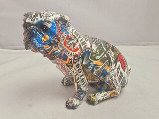 Bulldog sculptuur – U.S.A. Airforce NASA