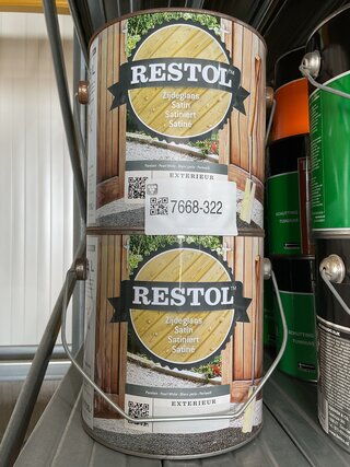 Ca. 11x Restol zijdeglans