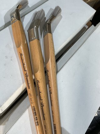 Ca. 10x Meesterhand kwasten
