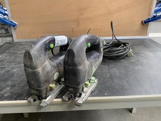 2x Decoupeerzaagmachine, Festool, PSB300EQ