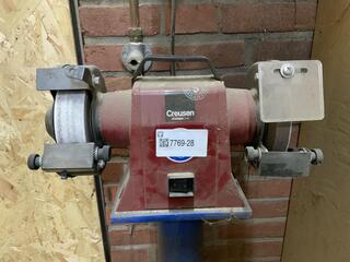 Werkbank slijpmachine, Creusen