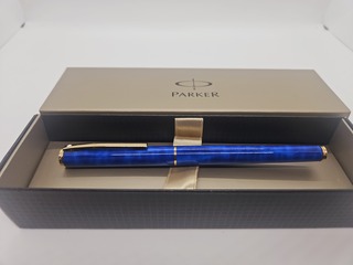 Sheaffer Lacquered blue rollerball – Uit oude winkelvoorraad