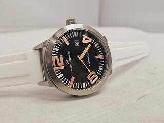Heren horloge – Marc Coblen inclusief extra lunette