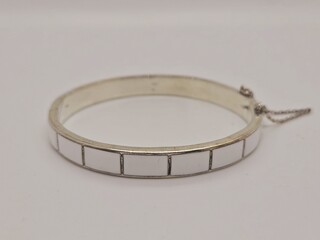 Antieke sterling zilveren armband cloisonné