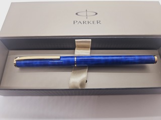 Sheaffer Lacquered blue rollerball – Uit oude winkelvoorraad