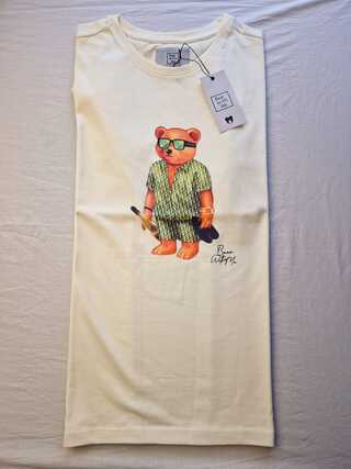 T-Shirt met kunstwerk van Dior bear, Maat L