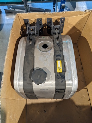 Aluminium brandstoftank
