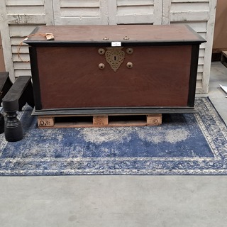 Nostalgische houten kist