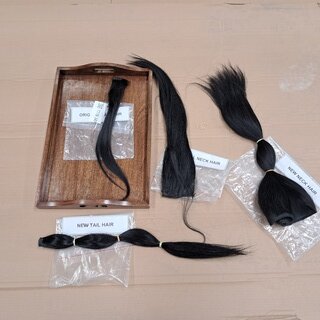 4x haar extensies t.b.v. toneel
