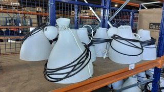 10x Hanglamp, Wit