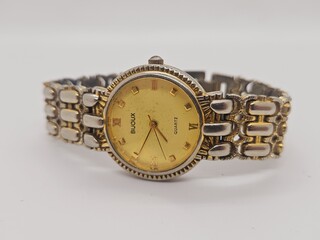 Horloge – 18kt goud EP two tone dresswatch