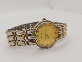 Horloge – 18kt goud EP two tone dresswatch