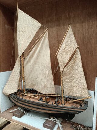 Brixham Trawler Antic Boat