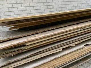 Houten platen